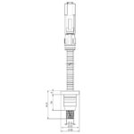 Esquema transmisor de temperatura de aire modelo 577 Euroswitch