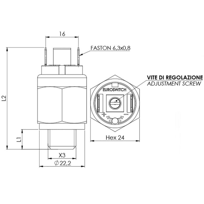 Indicador visual de presión diferencial, modelo 86 - Imagen 2