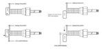 Interruptor de proximidad ferroso, modelo FS-B/FS-C esquema