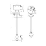 Interruptor de nivel electromagnético, modelo IMDEx esquema